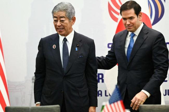美国务卿称美日关系非常稳固良好